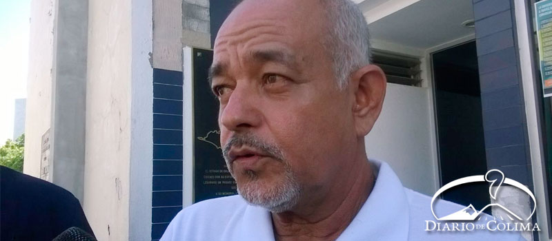 Presidente del Patronato de Bomberos Voluntarios de Villa de Álvarez, Mario Vargas Figueroa.